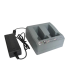 Kit chargeur Trimble 2 voies pour batterie stations S3 / S6 / S8 / VX  et GPS