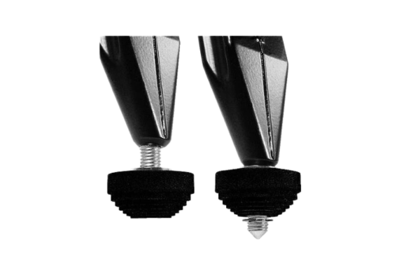 Pointes de trépieds anti rayures dévissables - Lot de 3