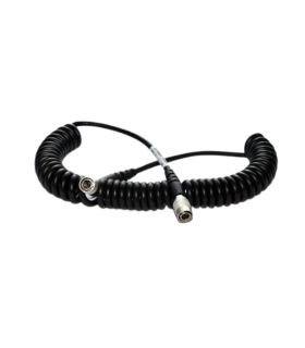 Câble spiralé hirose 4 broches / hirose 4 broches  coûdé pour 5600 / 600 - TCU