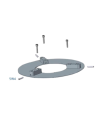 Adaptateur pour platine, poteau et console murale