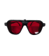 Lunettes rouge spécial point rouge laser