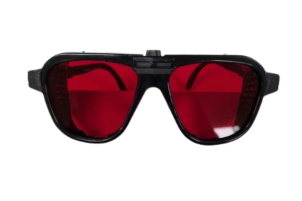 Lunettes rouge spécial point rouge laser