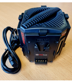 Chargeur 4 voies pour batterie GeoSLAM slim L90 monture V