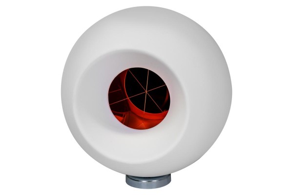 Sphère de référence avec prisme intégré