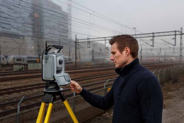 Trimble S9 application Rail
