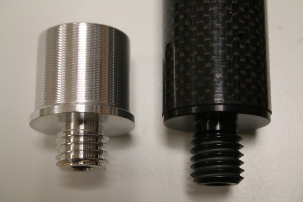 Embout fileté 5/8" pour canne Trimble / Seco