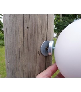 Disque d'attache de précision pour sphère de référence (x5)