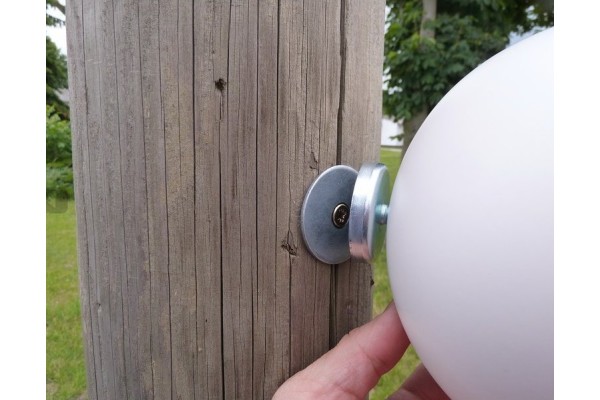 Disque d'attache de précision pour sphère de référence (x5)