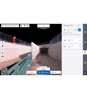 Trimblle X7, scanner laser 3D
