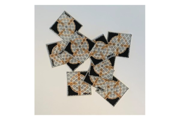 Cibles Réfléchissantes Autocollantes SECO 30x30mm - Lot de 10