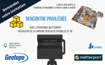 Conférence Matterport auprès de l'UNTEC