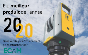 Trimble X7 : élu meilleur produit de l'année