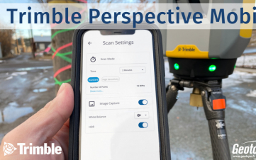 Nouvelle application : Trimble Perspective Mobile