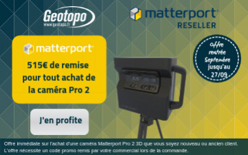 Equipez-vous de la caméra 3D Matterport Pro 2